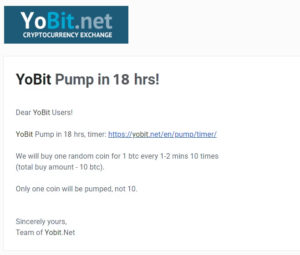 yobit pump